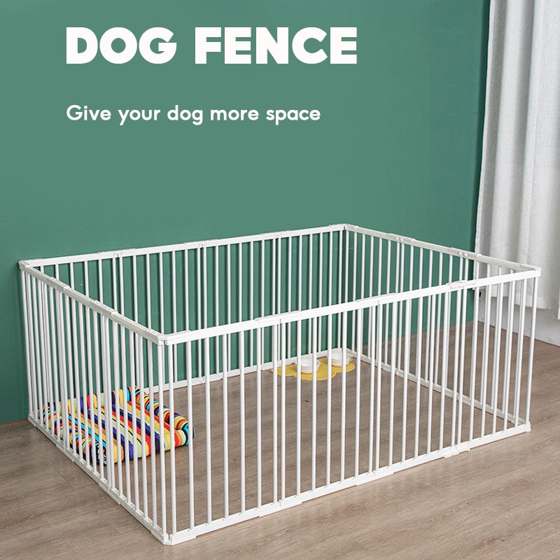 （SG Stock）EmmAmy Dog indoor fence DIY House cage dog crate dog Playpen can be adjusted freely