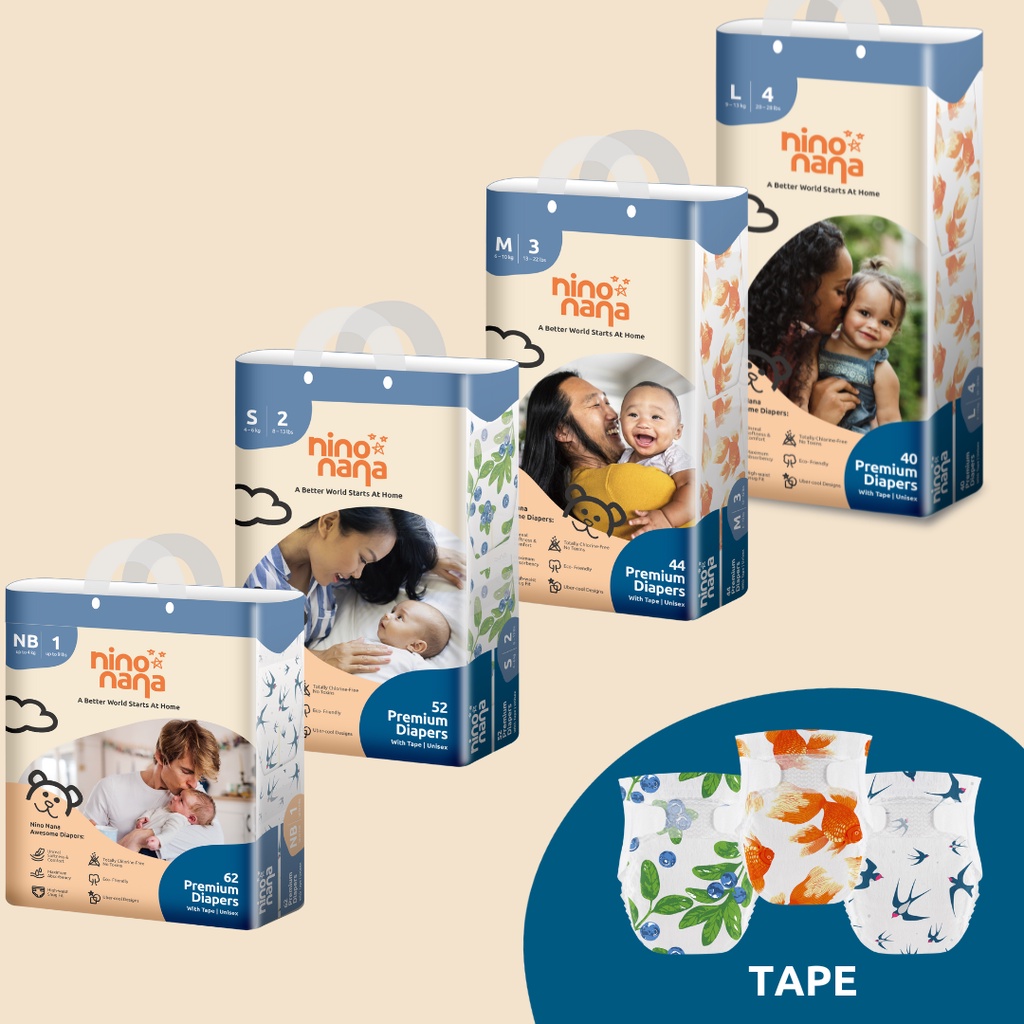 Nino Nana Tape Diapers