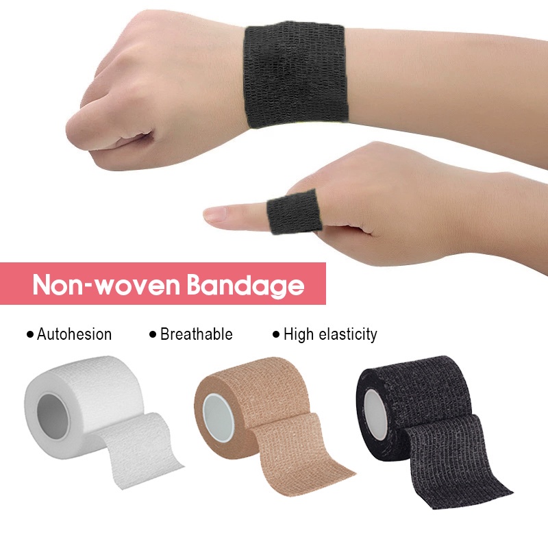 Self-adhesive cloth football sports tape, medical support sports football tape to protect wrists, ankles, knees