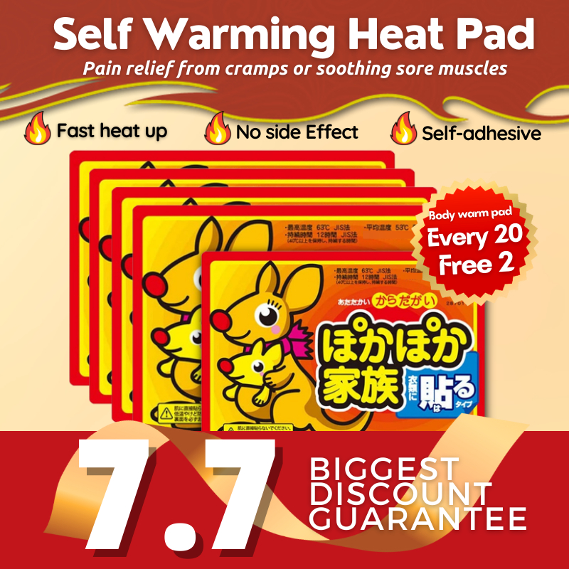 Adhesive Heat Pad / Warm Pad /Heat Pack /Warm Pack/heatpad /feet warmer /hand warmer/姨妈暖宫贴/Menstrual Period Cramp Relief