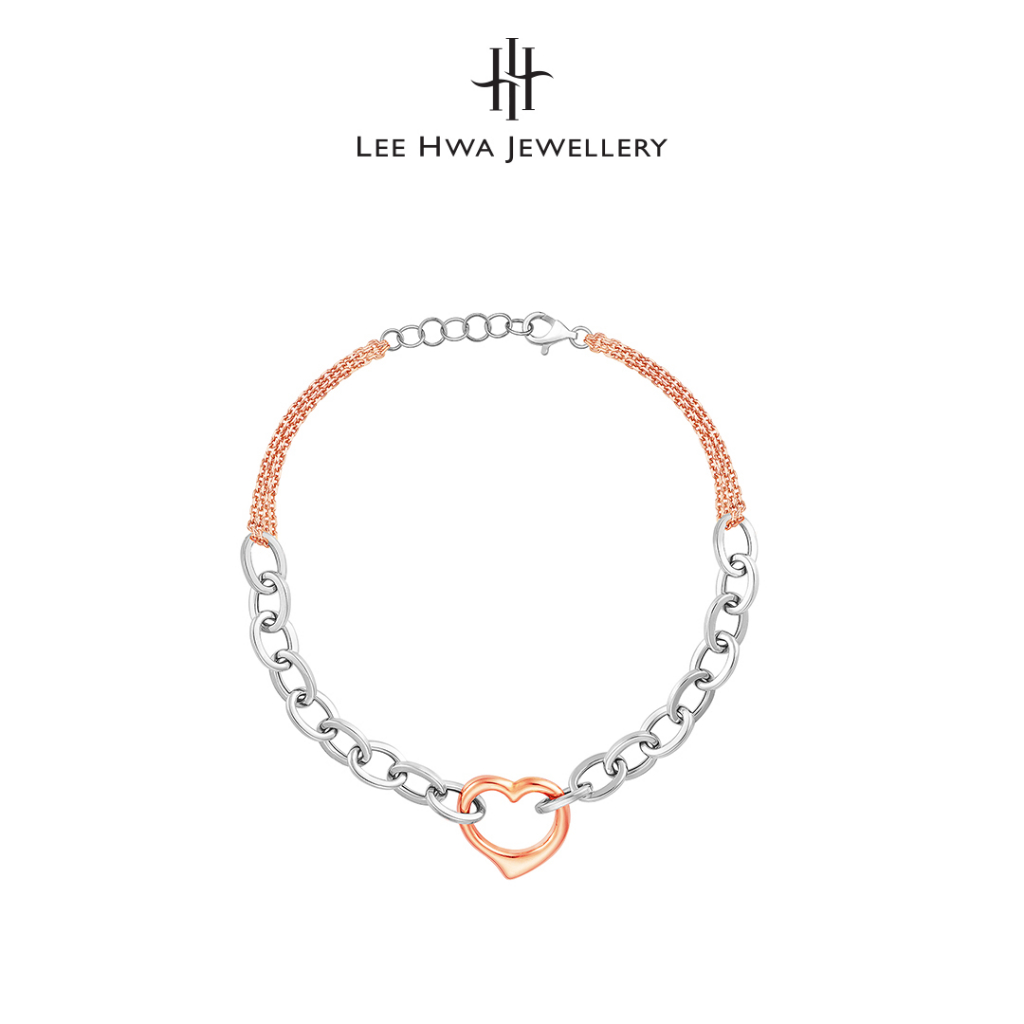 Lee Hwa Jewellery Rosetto Love Links Bracelet