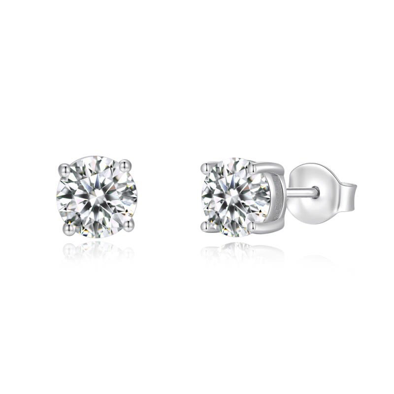 The Starry Co. Charlotte 1 CT Stud Earrings