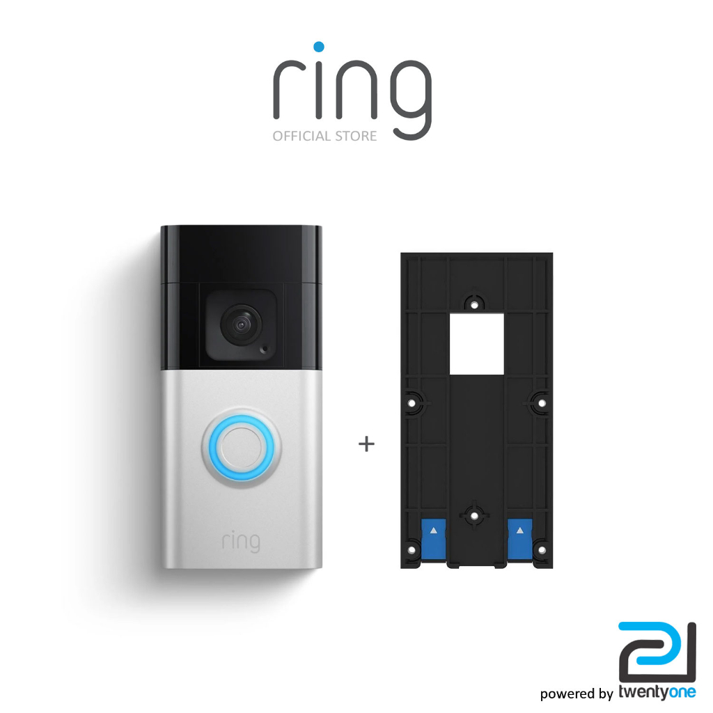 Ring Doorbell Battery Plus with No-Drill Mount
