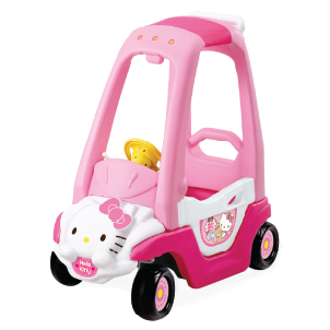 Hello Kitty ride on coupe